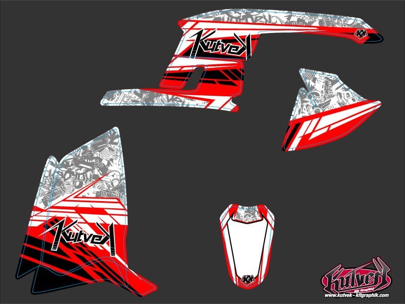 kit graphique quad polaris scrambler 500 spirit | Polaris | Kutvek - View 2