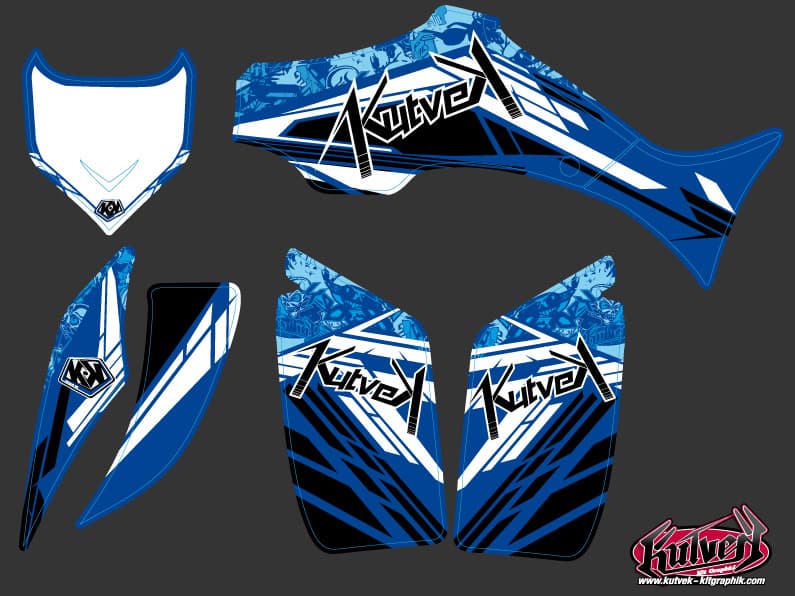 kit graphique quad yamaha wolverine 350 spirit | Yamaha | Kutvek - View 2
