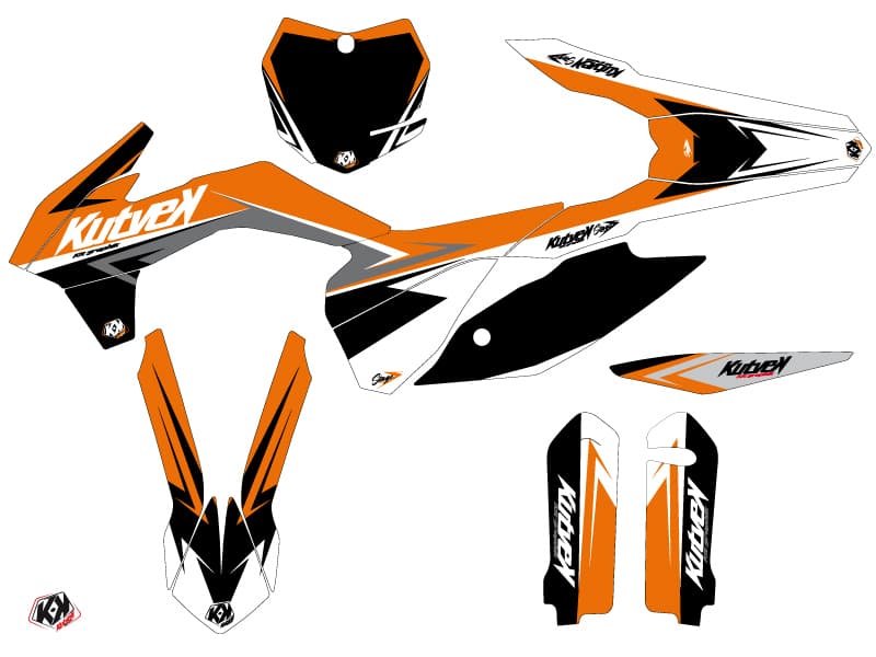 deko-set moto-cross stage ktm 250 sx orange | KTM | Kutvek - View 2