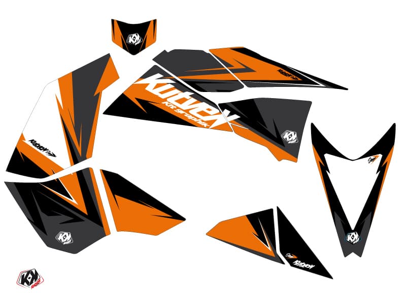 kit graphique quad ktm sx 450 stage orange | KTM | Kutvek - View 2