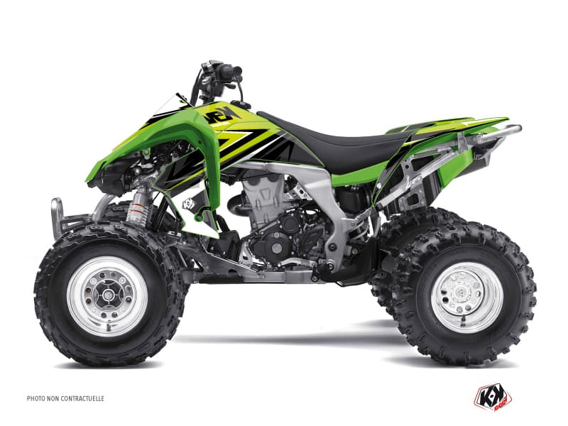 kit graphique quad kawasaki kfx 450 stage vert  