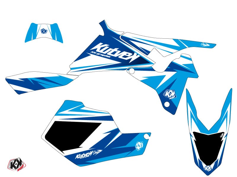 Kit graphique Quad Stage Suzuki 450 LTR Bleu | Suzuki | Kutvek - View 2