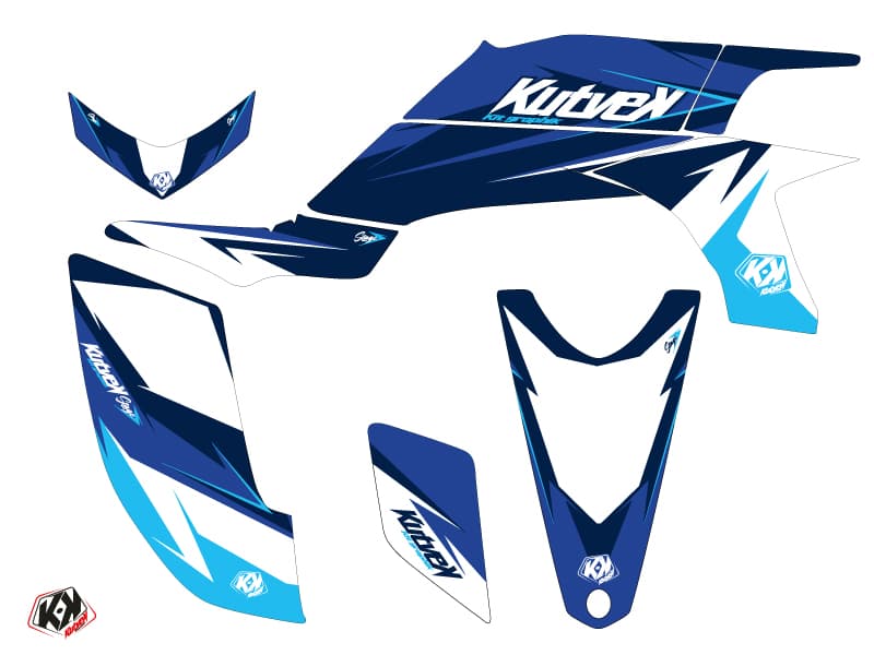 Yamaha 450 YFZ ATV Stage Graphic Kit Blue | Yamaha | Kutvek - View 2