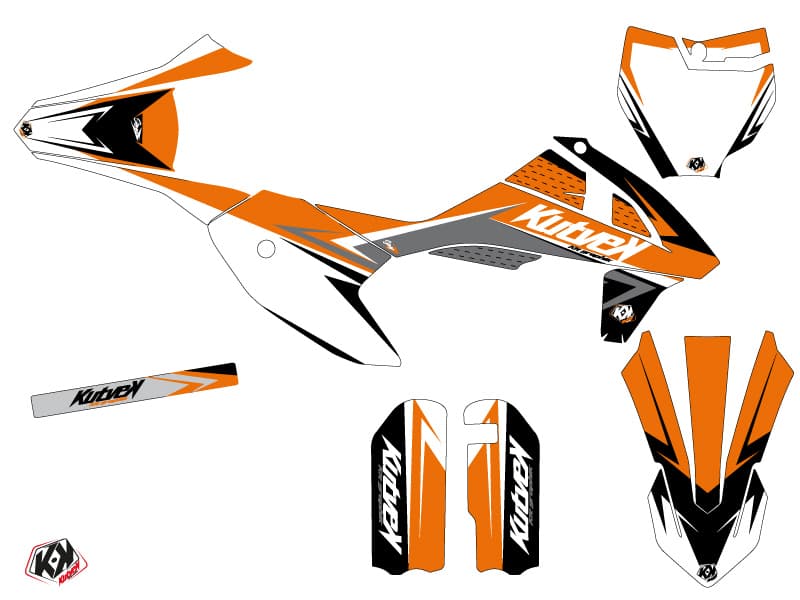deko-set moto-cross stage ktm 50 sx orange | KTM | Kutvek - View 2