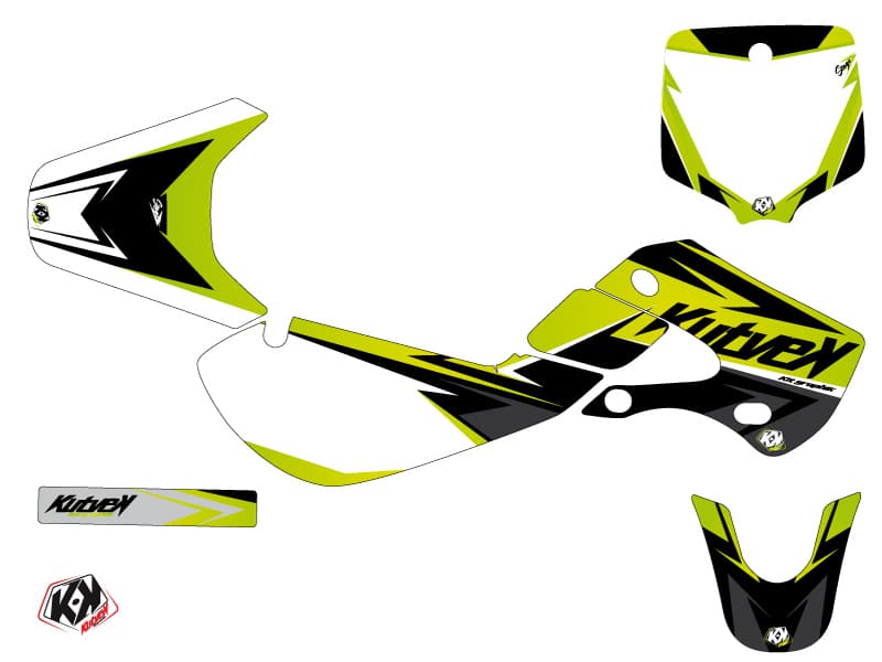 kit graphique motocross kawasaki kx 65 stage vert | Kawasaki | Kutvek - View 2
