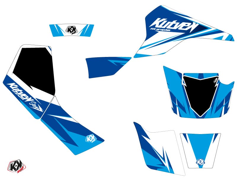kit graphique quad suzuki lt 80 quadsport stage bleu | Suzuki | Kutvek - View 2