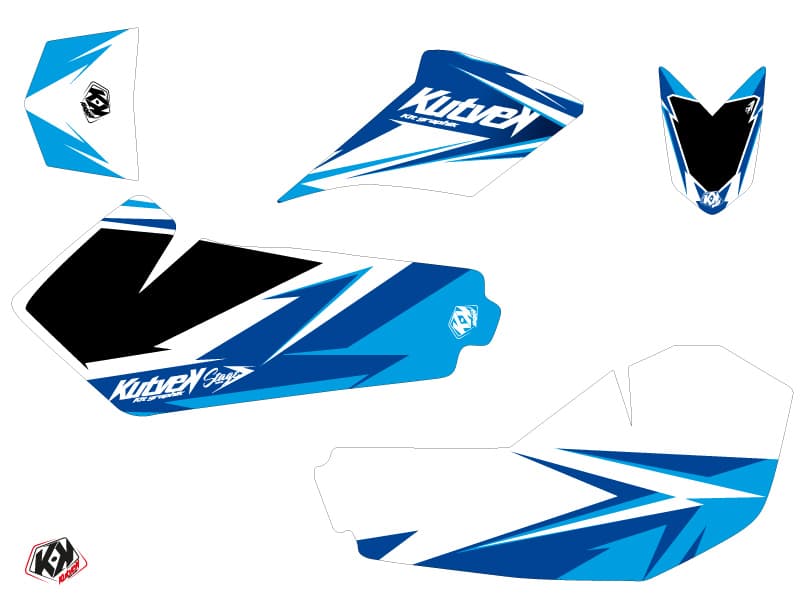 kit graphique quad suzuki ltz 90 stage bleu | Suzuki | Kutvek - View 2