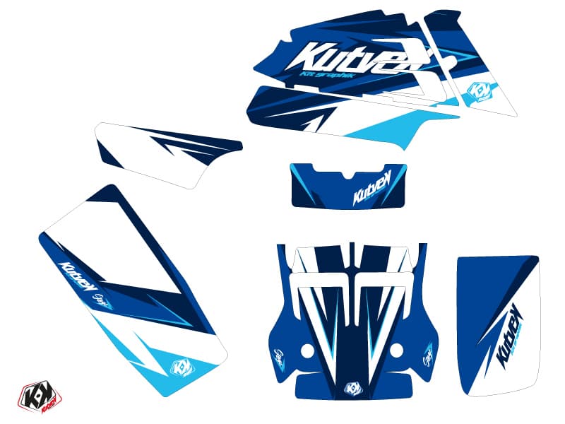 kit graphique quad yamaha banshee stage bleu | Yamaha | Kutvek - View 2