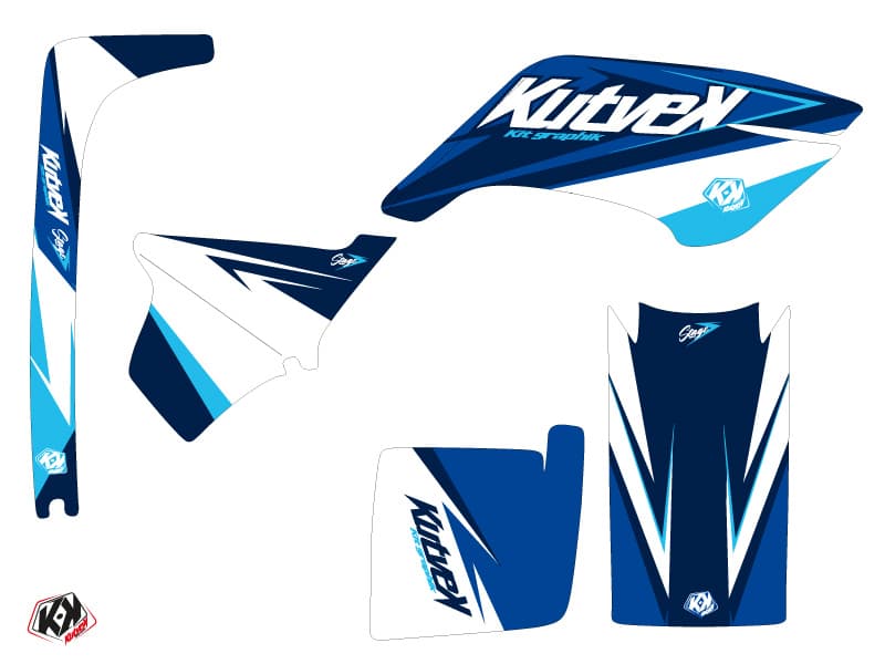kit graphique quad yamaha breeze 125 stage bleu | Yamaha | Kutvek - View 2