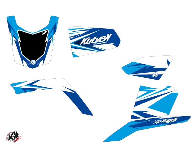 kit graphique quad suzuki king quad 400 stage bleu | Suzuki | Kutvek - View 2
