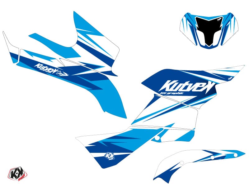kit graphique quad suzuki king quad 500 stage bleu | Suzuki | Kutvek - View 2