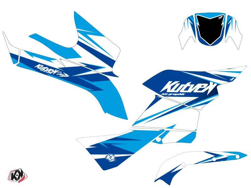 kit graphique quad suzuki king quad 750 stage bleu | Suzuki | Kutvek - View 2