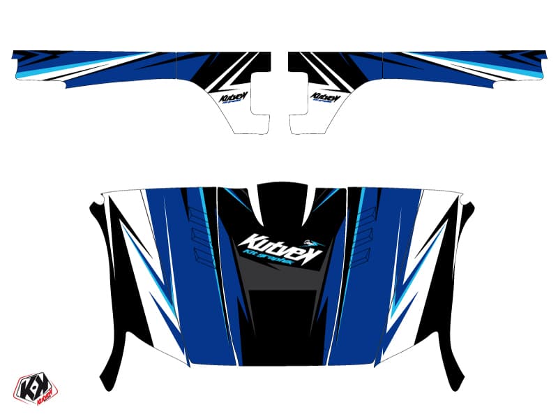 Graphic Kit UTV Stage Yamaha Rhino Blue | Yamaha | Kutvek - View 2
