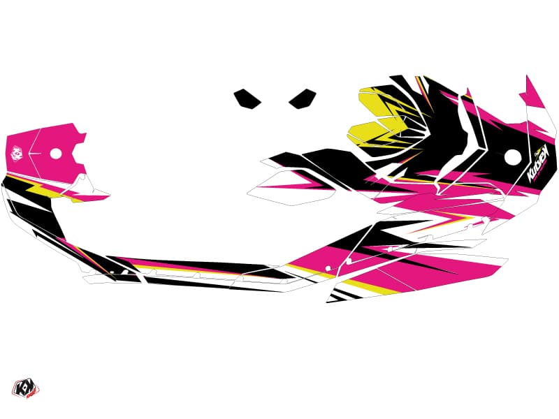 kit graphique jet-ski seadoo spark stage rose | Seadoo | Kutvek - View 2