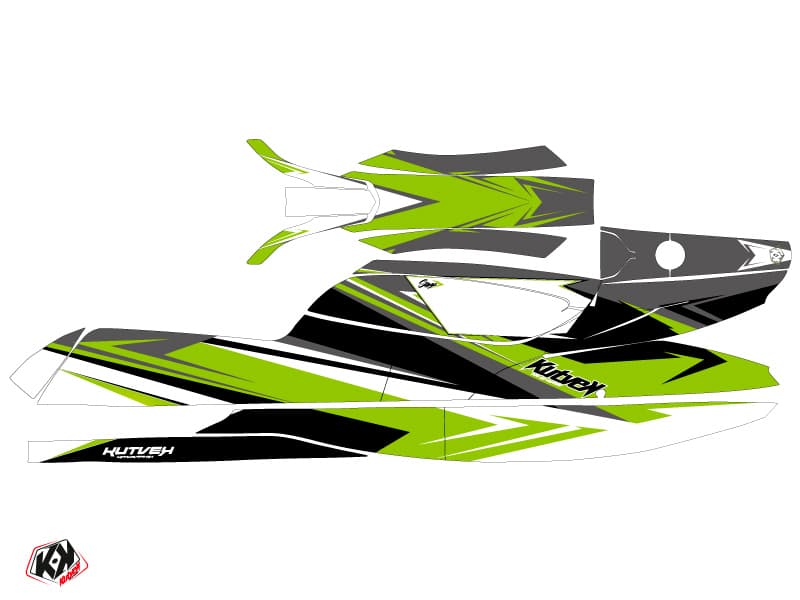 kit decorativo jet-ski stage kawasaki sx-r verde | Kawasaki | Kutvek - View 2