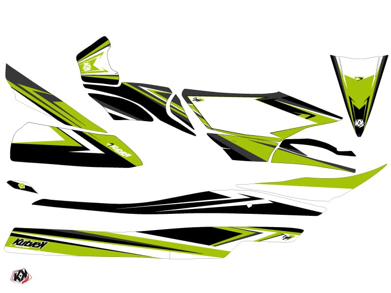 kit de decoración jet ski stage kawasaki ultra 300-310 verde | Kawasaki | Kutvek - View 2