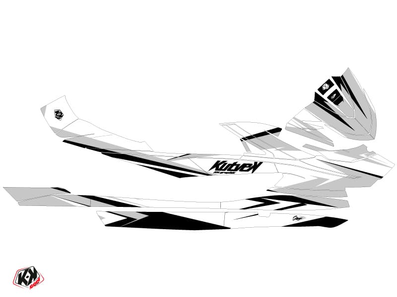 kit graphique jet-ski yamaha vx stage blanc | Yamaha | Kutvek - View 2