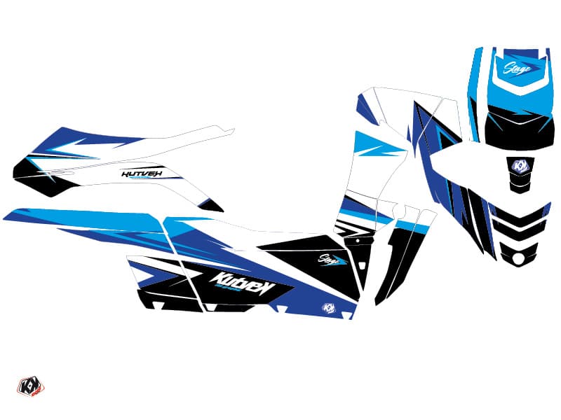 kit graphique ssv yamaha yxz 1000 r stage bleu | Yamaha | Kutvek - View 2