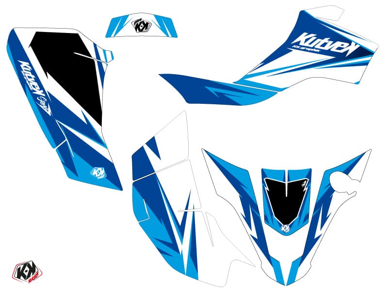 Kit graphique Quad Stage Suzuki Z 50 Bleu | Suzuki | Kutvek - View 2