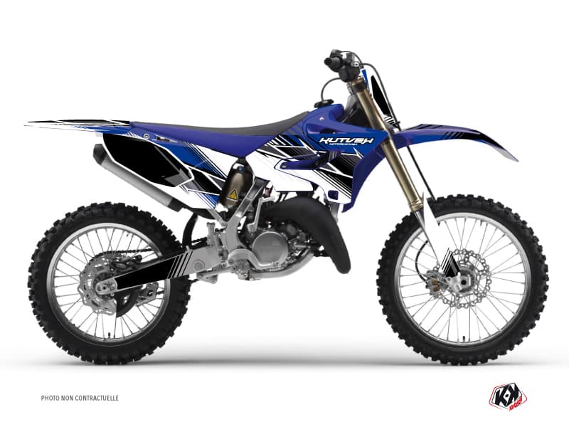 kit decorativo moto-cross stripe yamaha 125 yz blu | 125 YZ | Kutvek