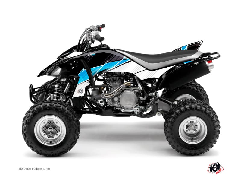 kit graphique quad yamaha yfz 450 stripe noir | Yamaha | Kutvek