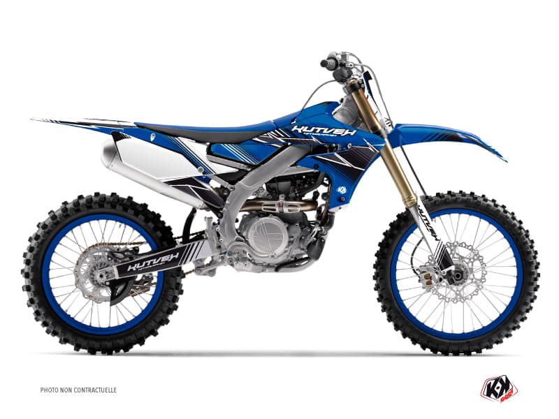 Dirt Bike YAMAHA YZ 125 UFO STRIPE Blue graphic kit | Yamaha | Kutvek
