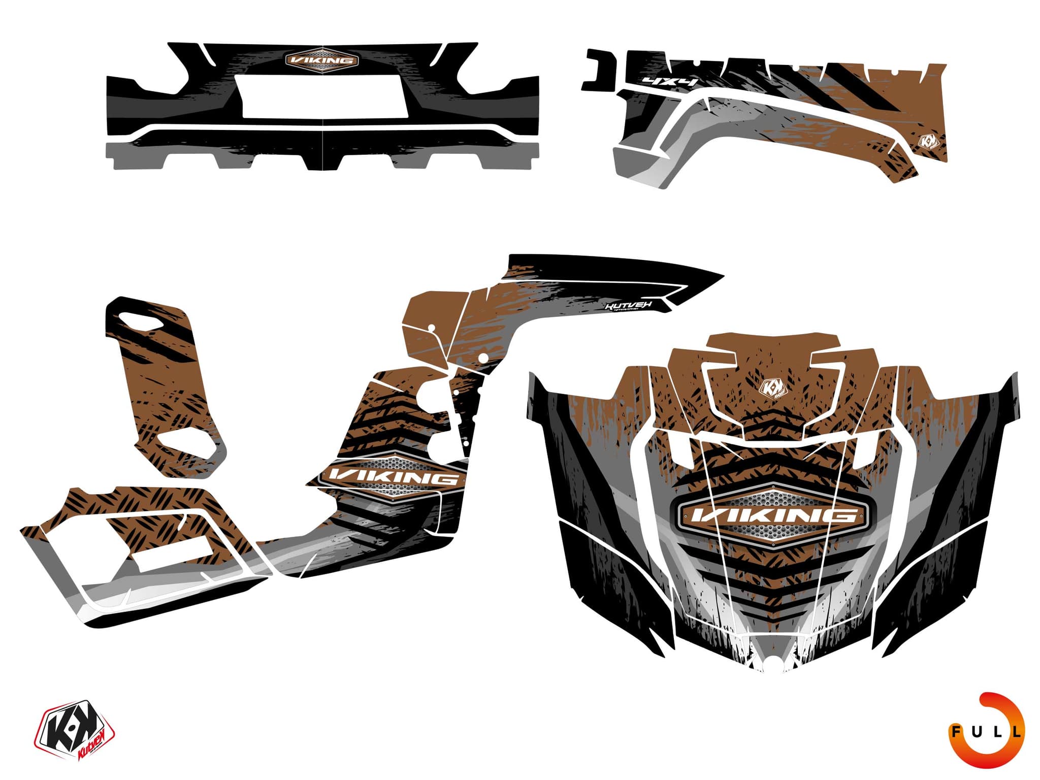 kit decorativo ssv yamaha viking sturdy rame | Yamaha | Kutvek - View 3