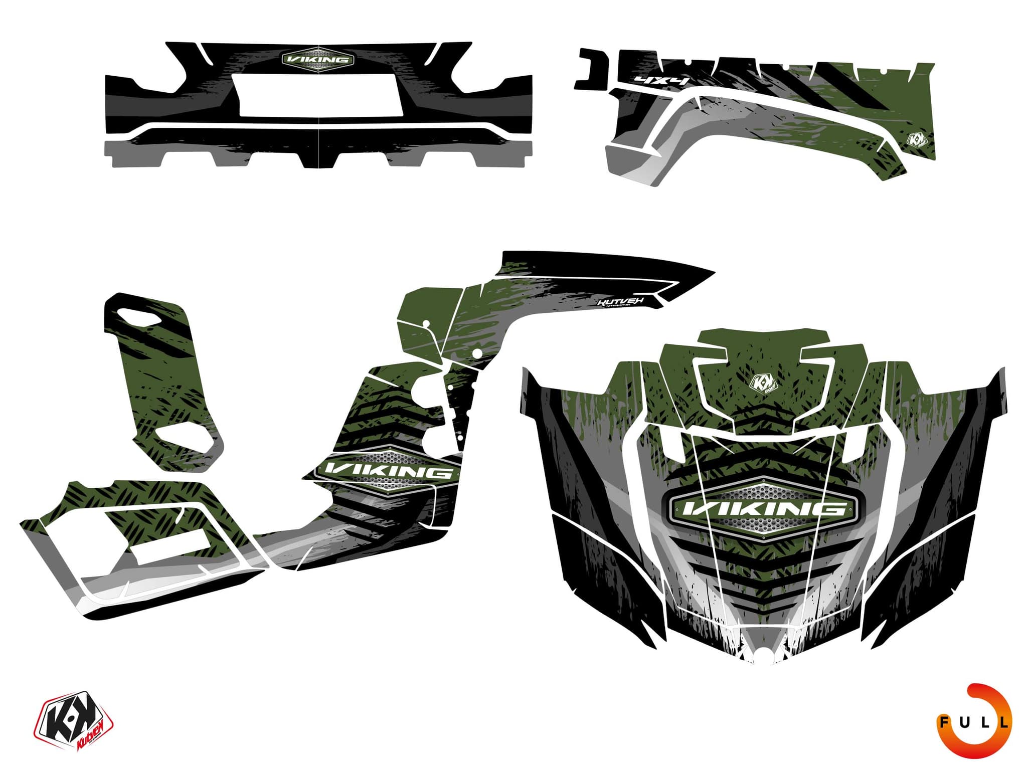 deko-set ssv yamaha viking sturdy grün | Yamaha | Kutvek - View 3