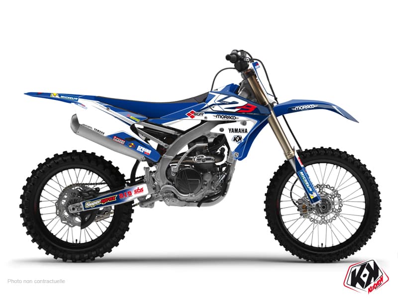 Yamaha 250 YZF Dirt Bike Replica Team 2b Graphic Kit 2015 | 250 YZF | Kutvek