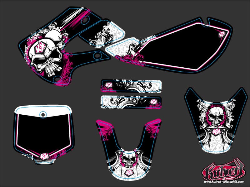 kit decorativo moto-cross trash kawasaki 65 kx | Kawasaki | Kutvek - View 2