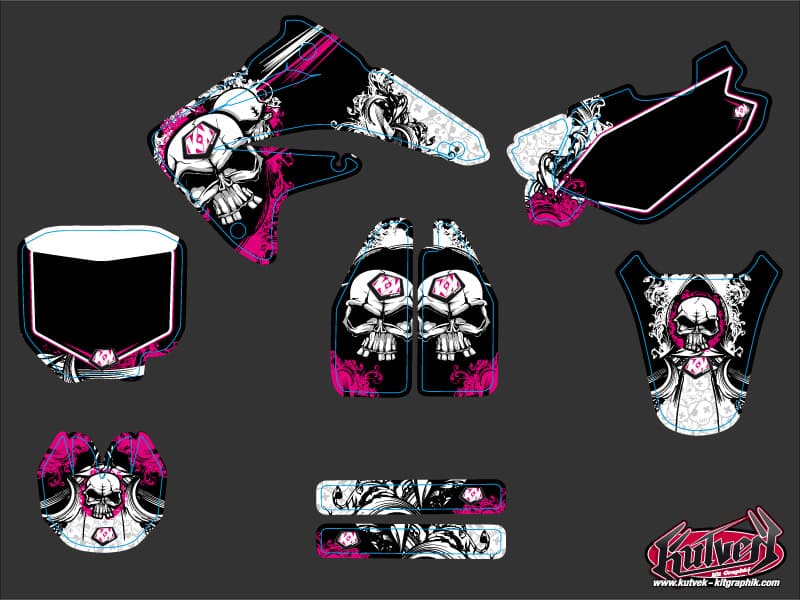 kit graphique motocross honda cr 85 trash | Honda | Kutvek - View 2
