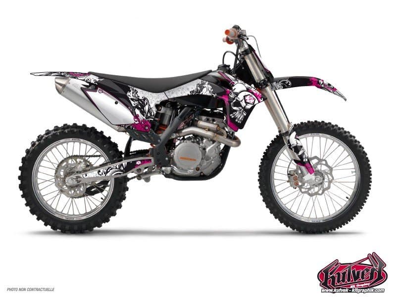 deko-set moto-cross trash ktm exc-excf
