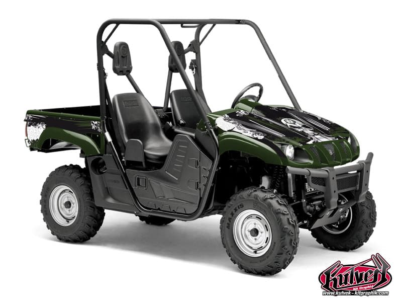 Kit graphique SSV Trash Yamaha Rhino Vert