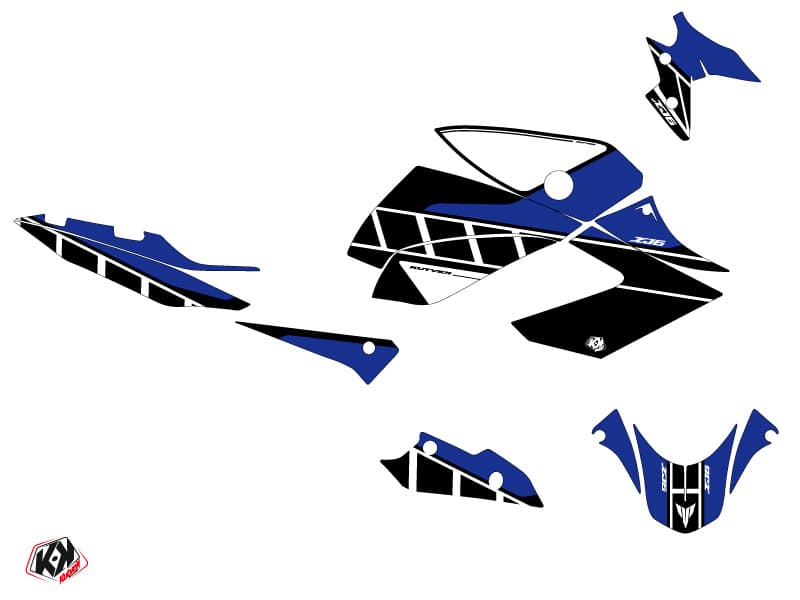Yamaha XJ6 Street Bike Vintage Graphic Kit Blue | Yamaha | Kutvek - View 2