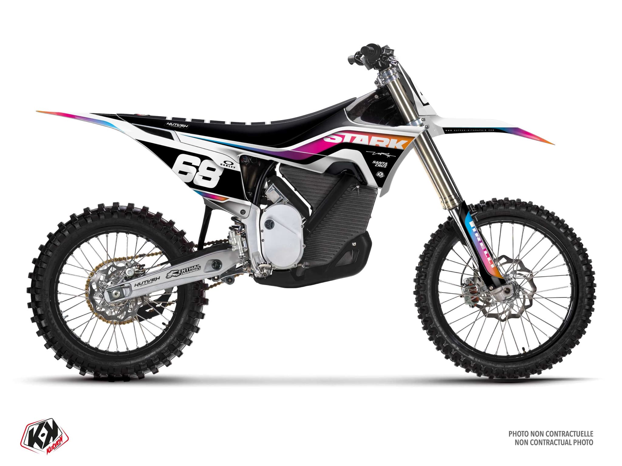 kit de decoración vision colors motocross stark future varg
