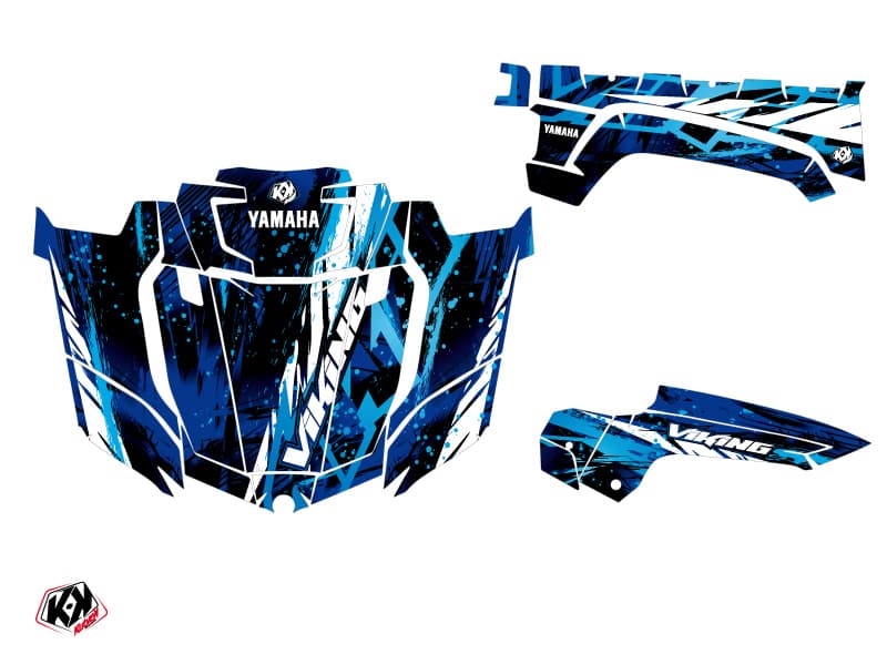 kit graphique ssv wild yamaha viking bleu | Yamaha | Kutvek - View 2