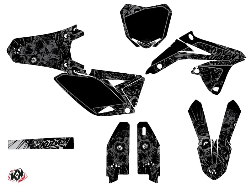 deko-set moto-cross zombies dark suzuki 250 rmz schwarz | Suzuki | Kutvek - View 2
