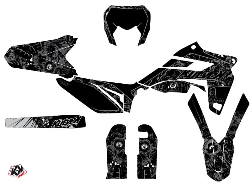 Sherco 250 SEF R Dirt Bike Zombies Dark Graphic Kit Black | Sherco | Kutvek - View 2