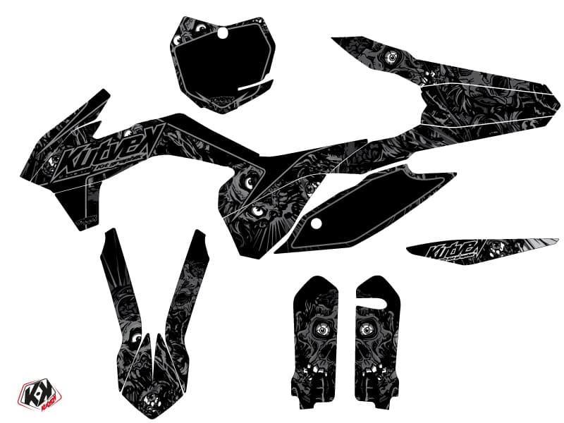 deko-set moto-cross zombies dark ktm 250 sx schwarz | KTM | Kutvek - View 2