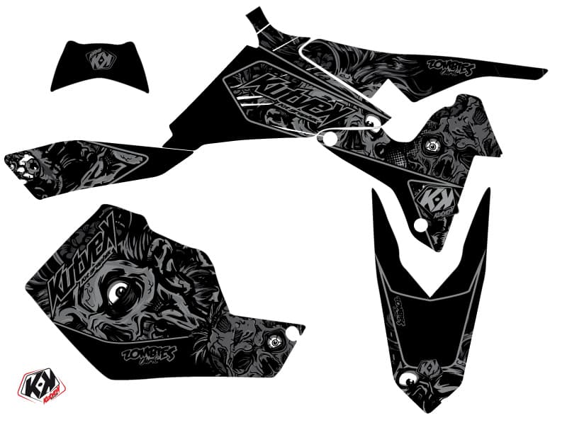 kit graphique quad suzuki ltr 450 zombies dark noir | Suzuki | Kutvek - View 2