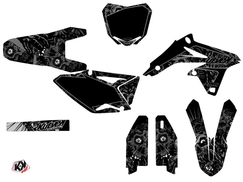 deko-set moto-cross zombies dark suzuki 450 rmz schwarz | Suzuki | Kutvek - View 2