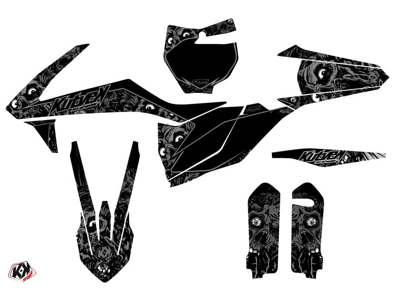 deko-set moto-cross zombies dark ktm 450 sxf schwarz | KTM | Kutvek - View 2