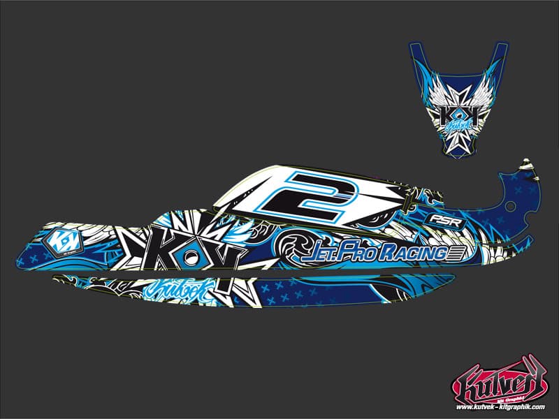 kit graphique jet-ski yamaha superjet demon | Yamaha | Kutvek - View 2