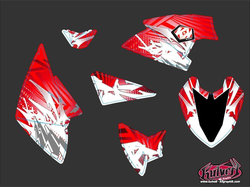 kit graphique quad polaris outlaw 450 graff | Polaris | Kutvek - View 2
