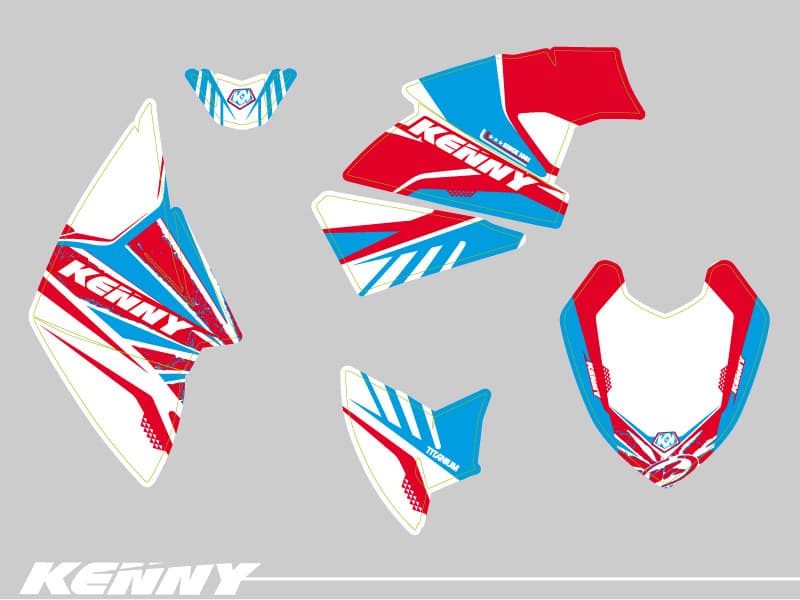 kit graphique quad polaris outlaw 450 kenny | Polaris | Kutvek - View 2