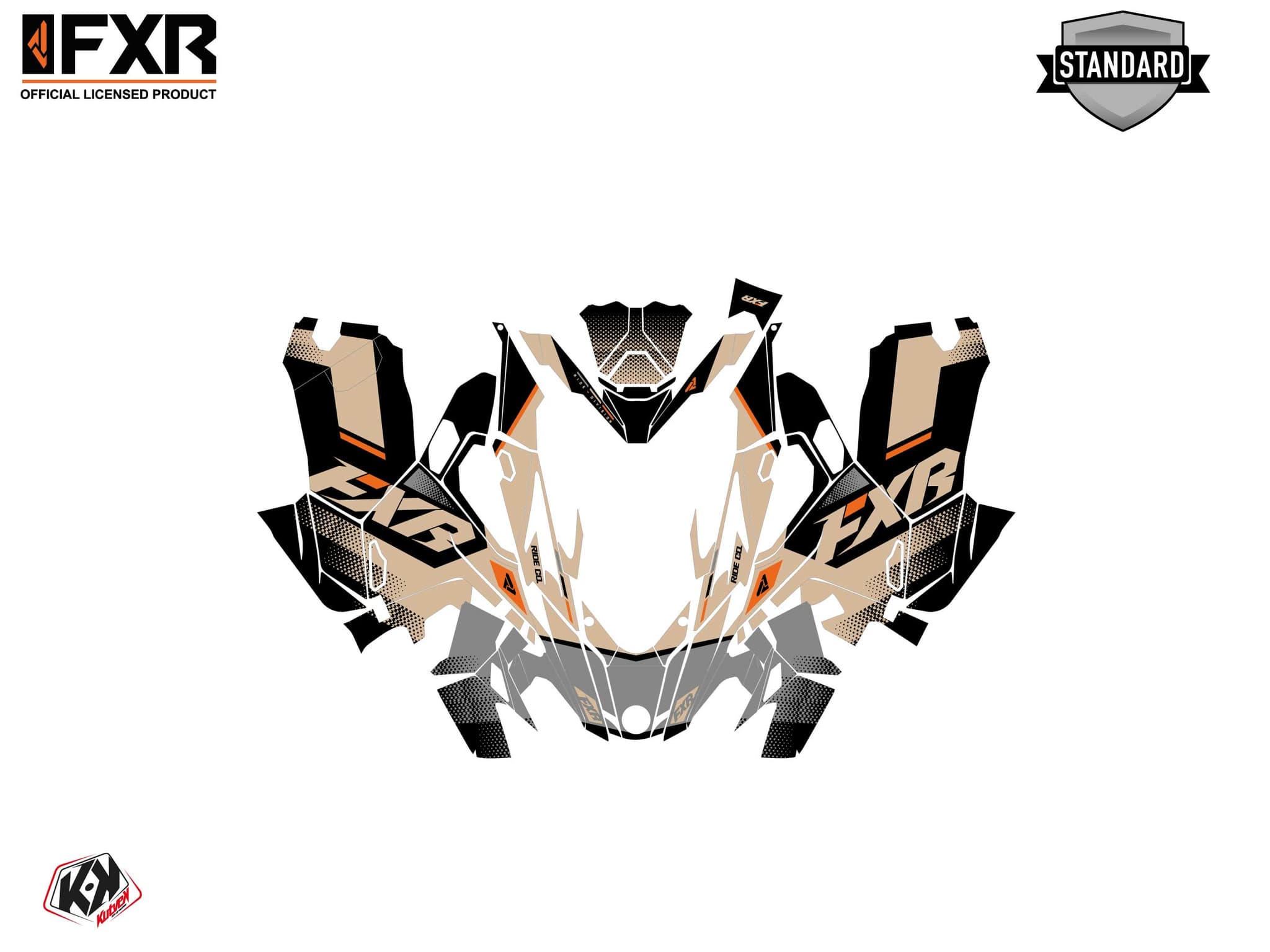 Lynx Boondocker DS Skal Sand Snowmobile Graphic Kit | Lynx | Kutvek - View 2