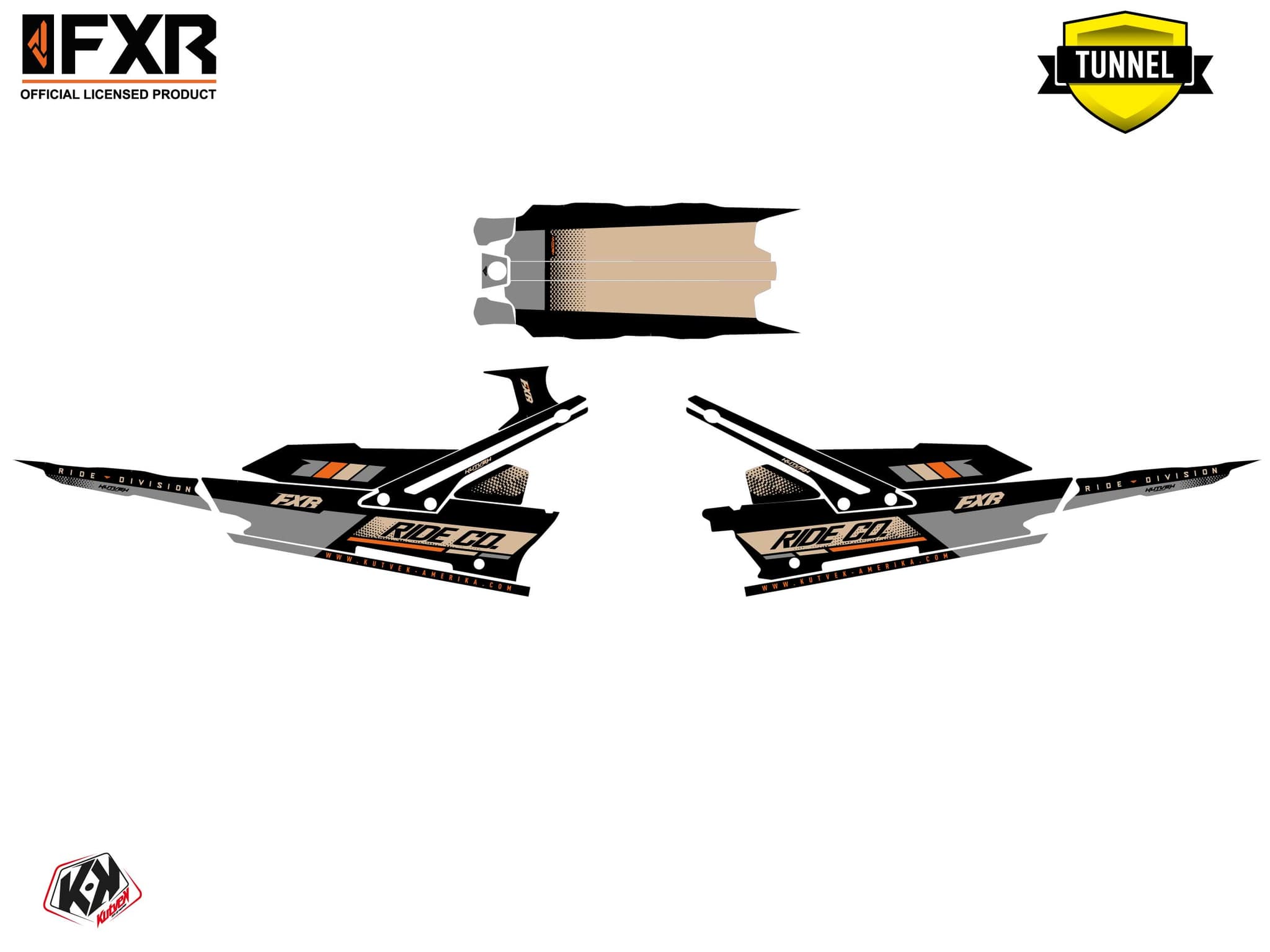 Lynx Boondocker DS Skal Sand Snowmobile Graphic Kit | Lynx | Kutvek - View 5