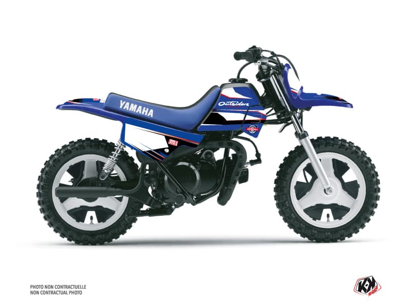 kit graphique motocross yamaha pw 50 outsiders academy 2018   