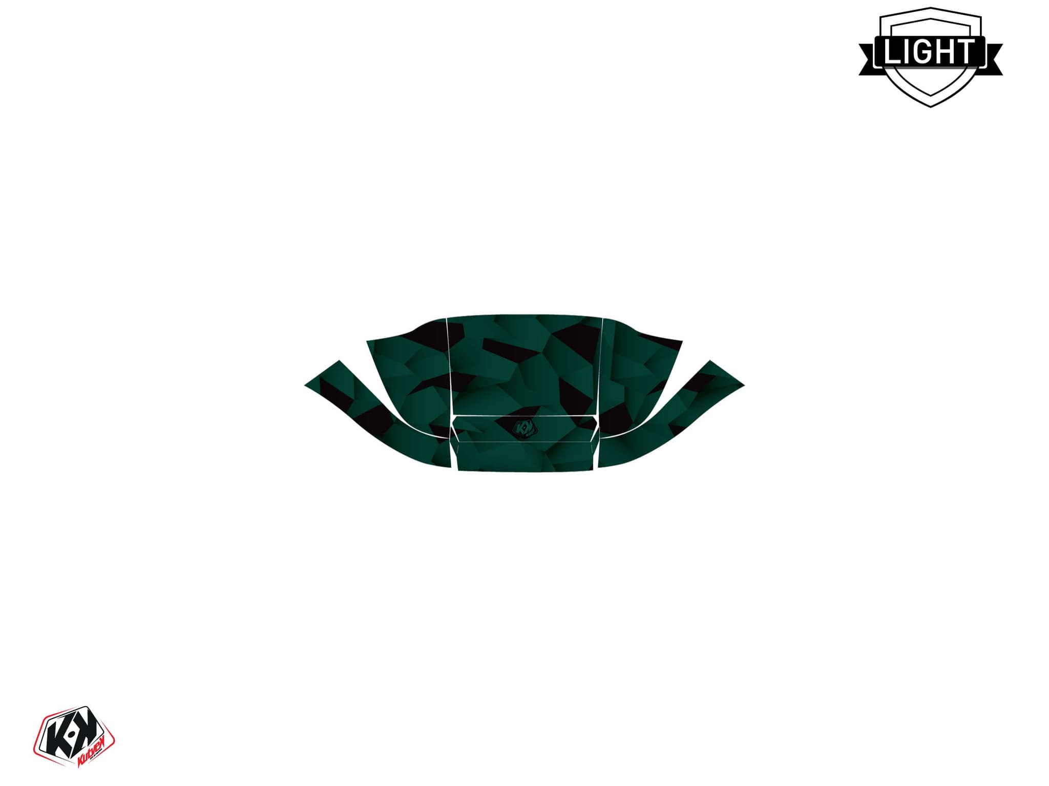 kit graphique golf cart yamaha umx ac blocked vert | Yamaha | Kutvek - View 4