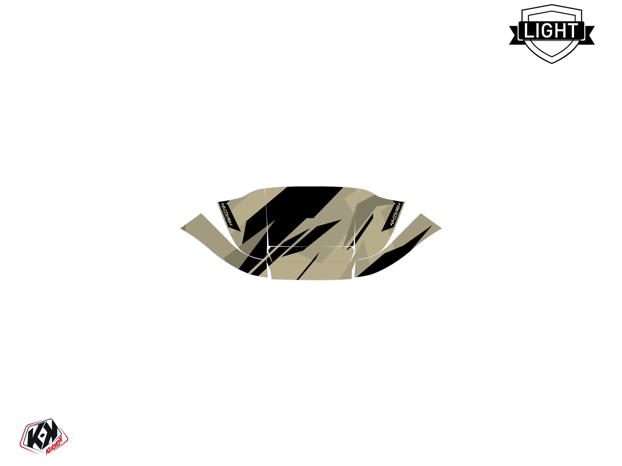kit graphique golf cart yamaha g 29 icecamo beige | Yamaha | Kutvek - View 4